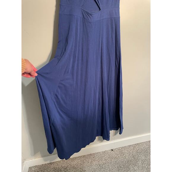 Free People Dance With Me Midi Dress in Cobalt Size Small‎ - Picture 5 of 13